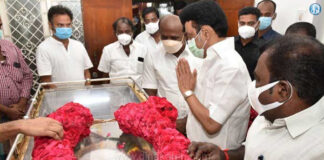 பண்பிலும் மாணிக்கமாகவே திகழ்ந்தார்!: மறைந்த பாடகர் மாணிக்க விநாயகம் உடலுக்கு முதலமைச்சர் மு.க.ஸ்டாலின் நேரில் அஞ்சலி..!!