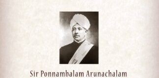 தமிழர் மகாஜன சபை நிறுவனர், இலங்கை தேசிய காங்கிரஸ் கட்சியின் தந்தை, இலங்கை தேசிய கழகத்தின் தந்தை, சேர் பொன்னம்பலம் அருணாசலம் நினைவு நாளில் (1853-1924) ஐயாவை போற்றி வணங்குவோம்!!!